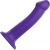 Фиолетовый фаллоимитатор-насадка Strap-On-Me Dildo Dual Density size L - 19 см. - Strap-on-me - купить с доставкой в Новороссийске