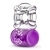 Фиолетовое эрекционное виброкольцо Pleaser Rechargeable C-Ring - Blush Novelties - в Новороссийске купить с доставкой
