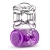 Фиолетовое эрекционное виброкольцо One Night Stand Vibrating C-Ring - Blush Novelties - в Новороссийске купить с доставкой