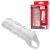 Насадка на пенис с кольцом для мошонки Clear Sensations Enhancer Sex Sleeve - 11,5 см. - XR Brands - в Новороссийске купить с доставкой