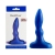Синий анальный стимулятор Beginners p-spot massager - 11 см. - Lola Games - в Новороссийске купить с доставкой