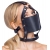 Черный намордник с кляпом-шаром Head Harness With A Gag - Orion - купить с доставкой в Новороссийске