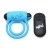 Голубое эрекционное виброкольцо 28X Remote Control Vibrating Cock Ring   Bullet - XR Brands - в Новороссийске купить с доставкой