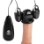 Черная стимулирующая насадка для головки полового члена Multi Speed Vibrating Penis Head Teaser - XR Brands - в Новороссийске купить с доставкой
