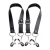 Ремни с зажимами для половых губ Spread Labia Spreader Straps with Clamps - XR Brands - купить с доставкой в Новороссийске