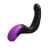 Черно-фиолетовый вибромассажёр простаты Hyper-Pulse P-Spot Massager - Pipedream - в Новороссийске купить с доставкой