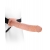 Фаллопротез телесного цвета Hollow Strap-On - 29 см. - Pipedream - купить с доставкой в Новороссийске
