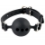 Силиконовый кляп-шар с отверстиями для дыхания Silicone Breathable Ball Gag Small - Pipedream - купить с доставкой в Новороссийске