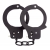 Чёрные наручники из листового металла BONDX METAL CUFFS BLACK - Dream Toys - купить с доставкой в Новороссийске