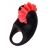 Чёрно-красное эрекционное виброкольцо Erotist - Erotist Adult Toys - в Новороссийске купить с доставкой