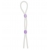 Прозрачное эрекционное кольцо-лассо SILICONE LASSO COCK RING DUAL BEADS - NMC - в Новороссийске купить с доставкой