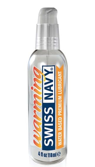 Разогревающий лубрикант на водной основе Swiss Navy Warming Lube - 118 мл. - Swiss navy - купить с доставкой в Новороссийске
