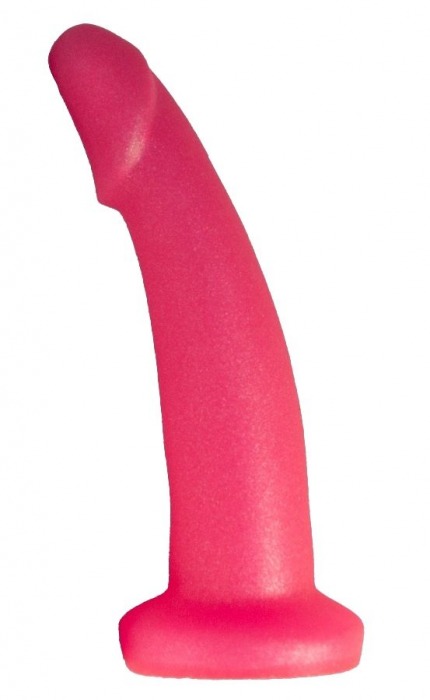 Розовый плаг-массажёр для простаты - 13,5 см. - LOVETOY (А-Полимер) - в Новороссийске купить с доставкой