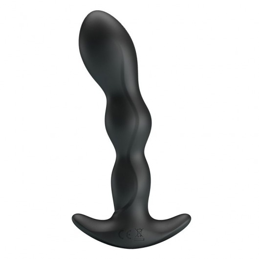 Черный анальный стимулятор простаты с вибрацией Special Anal Massager - 14,5 см. - Baile - в Новороссийске купить с доставкой