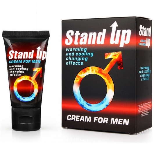 Возбуждающий крем для мужчин Stand Up - 25 гр. - Биоритм - купить с доставкой в Новороссийске