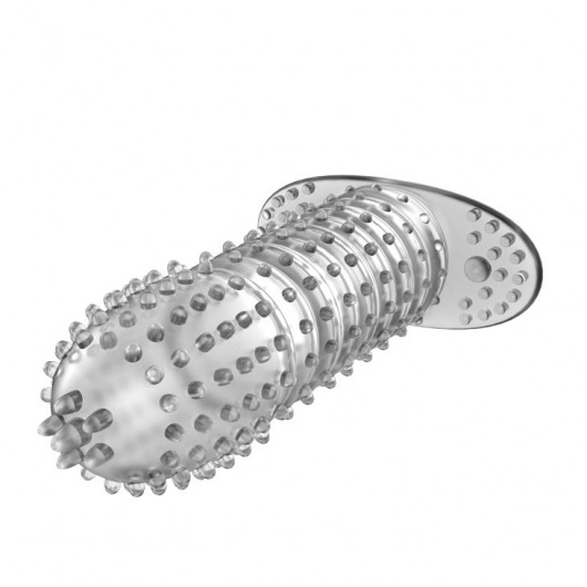 Закрытая прозрачная насадка Crystal sleeve - 12 см. - Erowoman-Eroman - в Новороссийске купить с доставкой