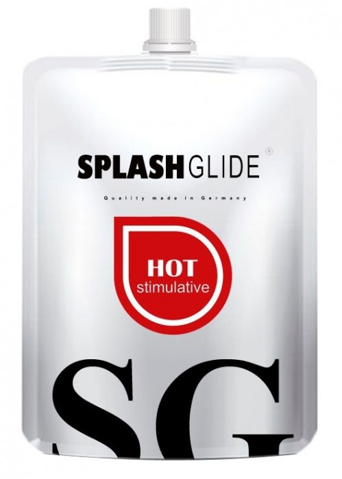 Возбуждающий лубрикант на водной основе Splashglide Hot Stimulative - 100 мл. - Splashglide - купить с доставкой в Новороссийске