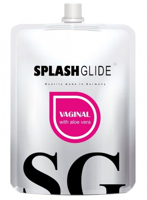 Ухаживающий лубрикант на водной основе Splashglide Vaginal With Aloe Vera - 100 мл. - Splashglide - купить с доставкой в Новороссийске