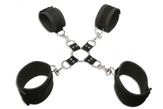 Наручники и наножники с фиксацией Extreme Hog-Tie Kit - Pipedream - купить с доставкой в Новороссийске