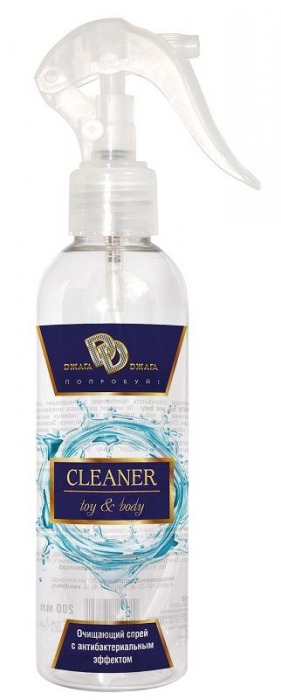 Очищающий спрей CLEANER toy and body - 200 мл. - БиоМед - купить с доставкой в Новороссийске