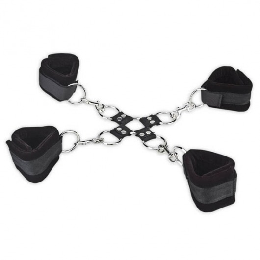 Комплект для сковывания из 5 предметов - Lux Fetish - купить с доставкой в Новороссийске