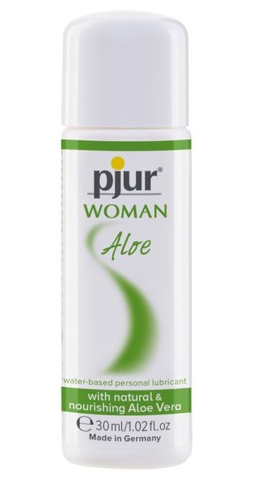 Лубрикант на водной основе pjur WOMAN Aloe - 30 мл. - Pjur - купить с доставкой в Новороссийске