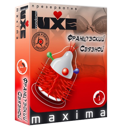 Презерватив LUXE Maxima  Французский связной  - 1 шт. - Luxe - купить с доставкой в Новороссийске