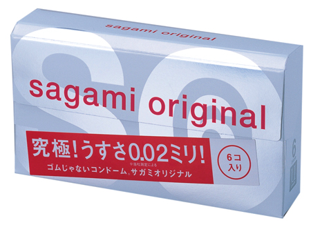 Ультратонкие презервативы Sagami Original - 6 шт. - Sagami - купить с доставкой в Новороссийске