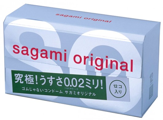 Ультратонкие презервативы Sagami Original - 12 шт. - Sagami - купить с доставкой в Новороссийске