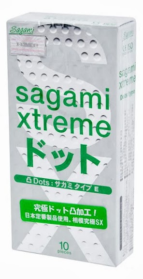 Презервативы Sagami Xtreme Type-E с точками - 10 шт. - Sagami - купить с доставкой в Новороссийске