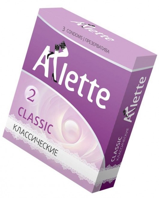Классические презервативы Arlette Classic - 3 шт. - Arlette - купить с доставкой в Новороссийске