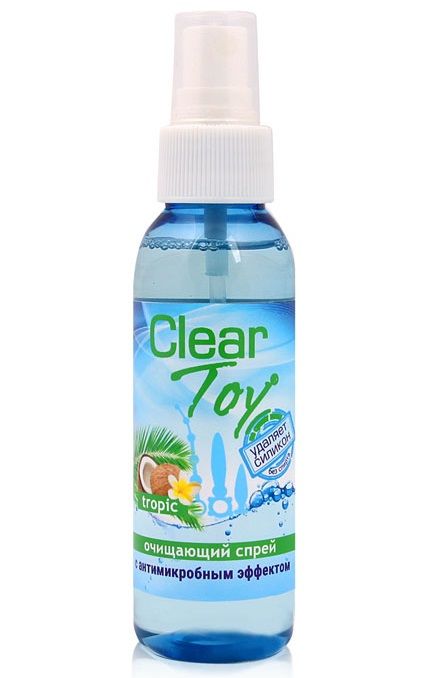 Очищающий спрей для игрушек CLEAR TOY Tropic - 100 мл. - Биоритм - купить с доставкой в Новороссийске