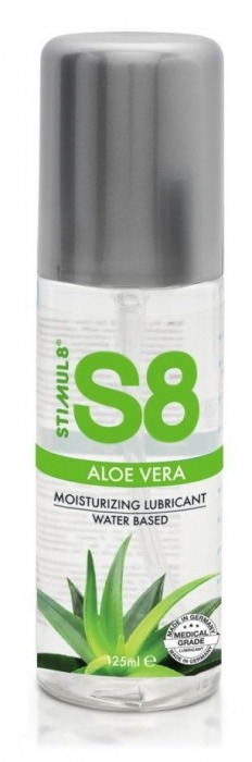 Лубрикант на водной основе S8 Aloe Vera Lube - 125 мл. - Stimul8 - купить с доставкой в Новороссийске