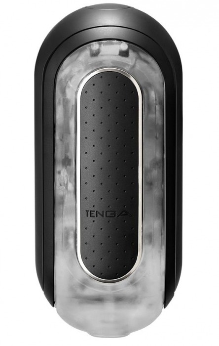 Черный мастурбатор Flip Zero с вибрацией - Tenga - в Новороссийске купить с доставкой