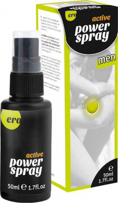 Стимулирующий спрей для мужчин Active Power Spray - 50 мл. - Ero - купить с доставкой в Новороссийске