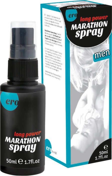 Пролонгирующий спрей для мужчин Long Power Marathon Spray - 50 мл. - Ero - купить с доставкой в Новороссийске