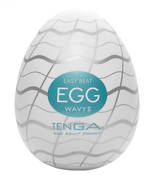Мастурбатор-яйцо EGG Wavy II - Tenga - в Новороссийске купить с доставкой