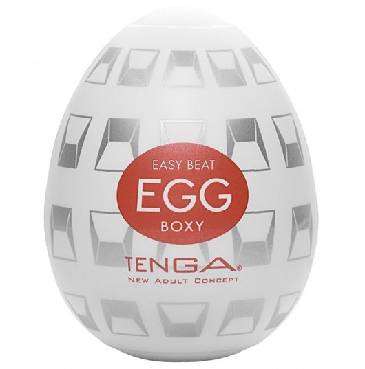 Мастурбатор-яйцо EGG Boxy - Tenga - в Новороссийске купить с доставкой
