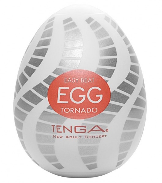 Мастурбатор-яйцо EGG Tornado - Tenga - в Новороссийске купить с доставкой