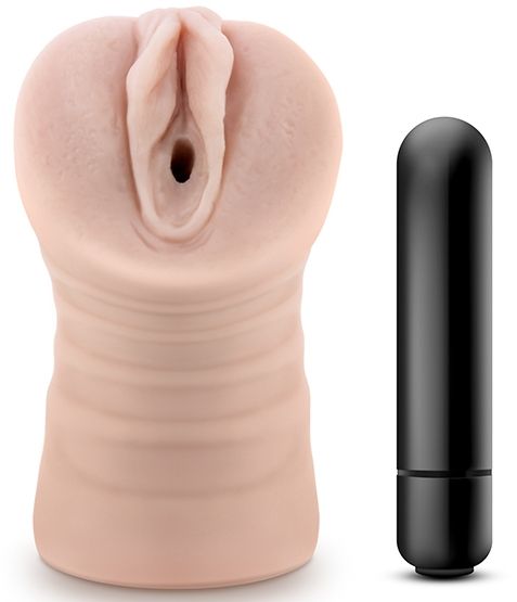 Телесный мастурбатор-вагина Rain - Blush Novelties - в Новороссийске купить с доставкой