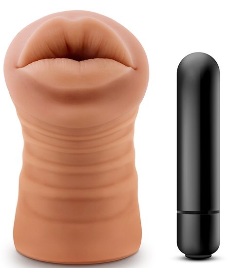 Кофейный мастурбатор-ротик Isabella - Blush Novelties - в Новороссийске купить с доставкой
