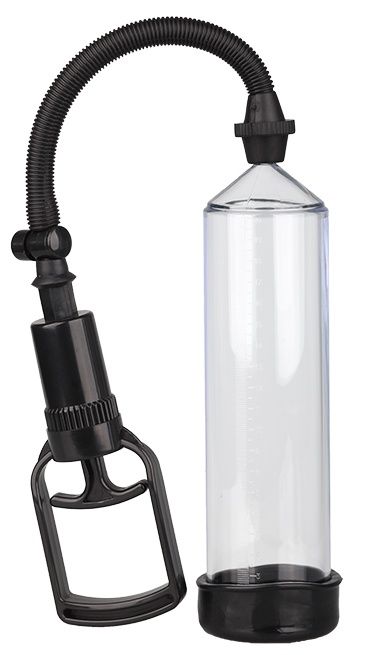 Прозрачная вакуумная помпа TRIGGER HANDLE PENIS PUMP - Dream Toys - в Новороссийске купить с доставкой