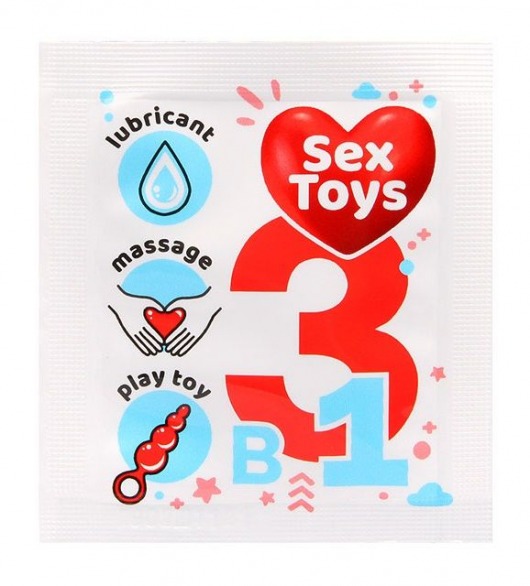 Гель-лубрикант на водной основе Sex Toys - 4 гр. - Биоритм - купить с доставкой в Новороссийске