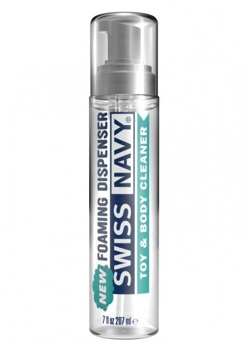 Очищающая пенка для игрушек и тела Swiss Navy Toy   Body Cleaner Foamer - 207 мл. - Swiss navy - купить с доставкой в Новороссийске