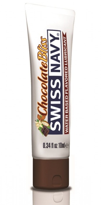 Лубрикант с ароматом шоколада Swiss Navy Chocolate Bliss Lube - 10 мл. - Swiss navy - купить с доставкой в Новороссийске