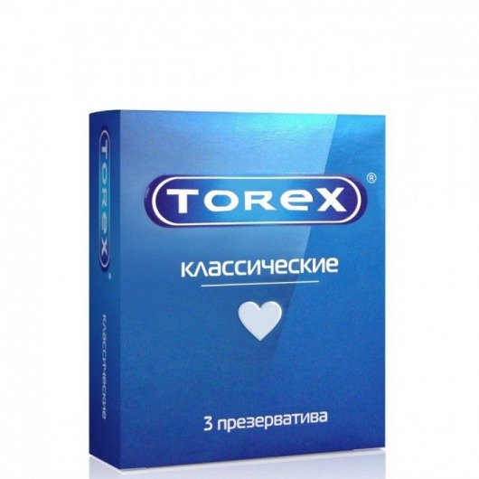 Гладкие презервативы Torex  Классические  - 3 шт. - Torex - купить с доставкой в Новороссийске