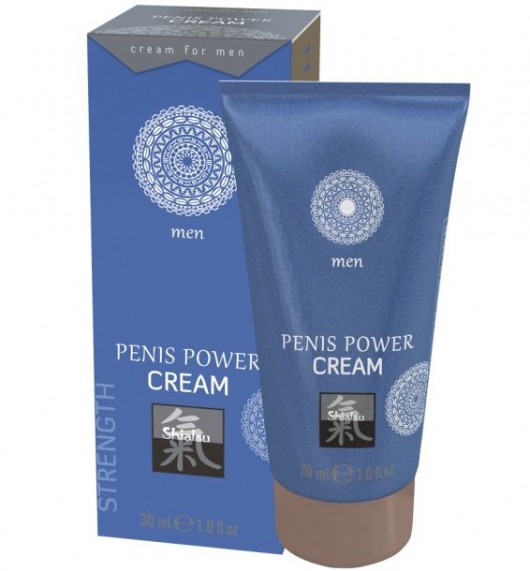 Возбуждающий крем для мужчин Penis Power Cream - 30 мл. - Shiatsu - купить с доставкой в Новороссийске