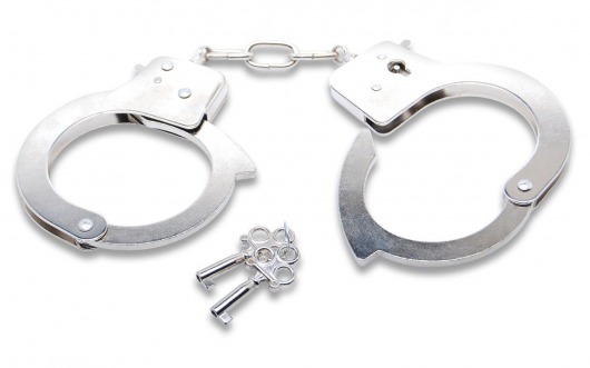 Наручники с ключами Official Handcuffs - Pipedream - купить с доставкой в Новороссийске