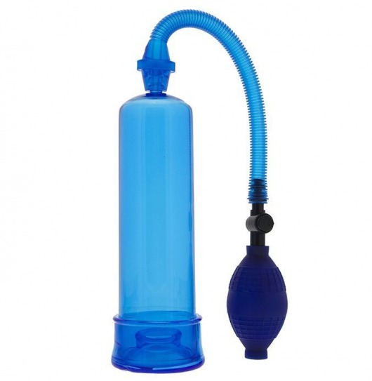 Синяя вакуумная помпа MENZSTUFF PENIS ENLARGER - Dream Toys - в Новороссийске купить с доставкой
