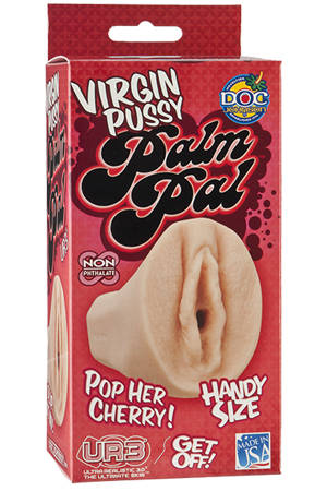 Мастурбатор-вагина Virgin Pussy ULTRASKYN Palm Pal - Doc Johnson - в Новороссийске купить с доставкой